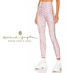 SPIRITUAL GANGSTER Intent High Waist 7/8 Legging in Desert Leopard